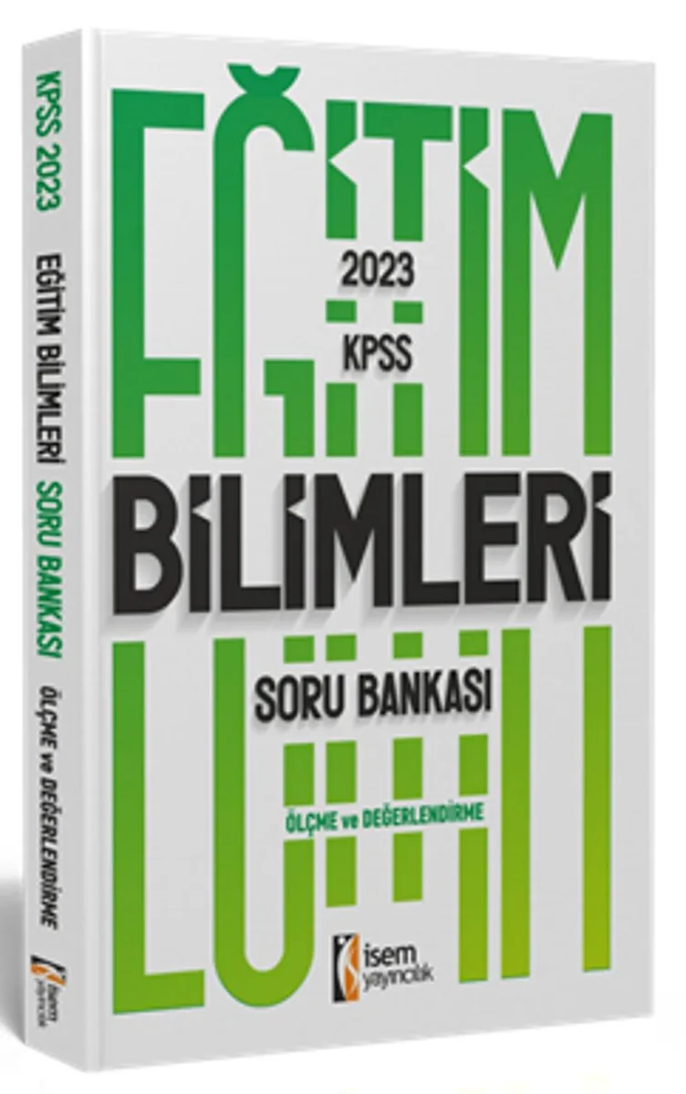2023 KPSS Eğitim Bilimleri Ölçme ve Değerlendirme Soru Bankası