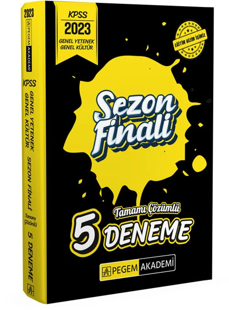 2023 KPSS Genel Yetenek Genel Kültür Sezon Finali Tamamı Çözümlü 5 Deneme