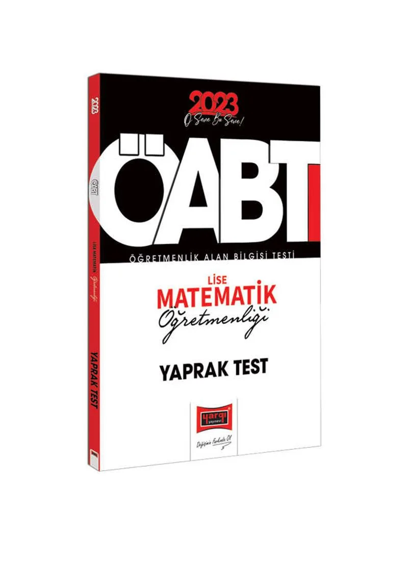 2023 KPSS ÖABT Lise Matematik Öğretmenliği Çek Kopart Yaprak Test
