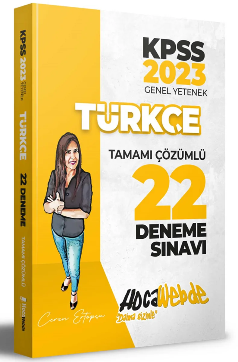 2023 KPSS Türkçe Tamamı Çözümlü 22 Deneme