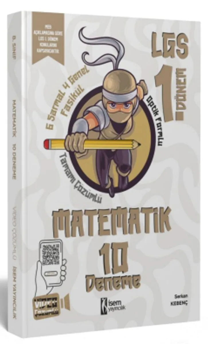 2023 LGS 1. Dönem Matematik 10 Branş Deneme