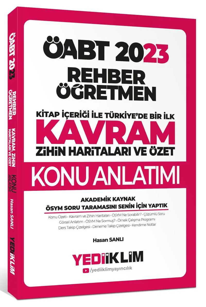 2023 ÖABT Rehber Öğretmen Kavram Haritalarıyla Konu Anlatımı