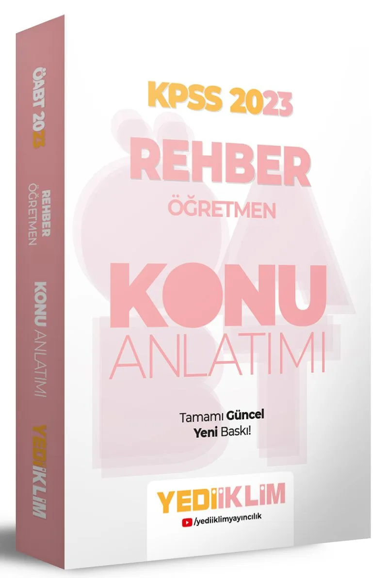 2023 ÖABT Rehber Öğretmen Konu Anlatımı