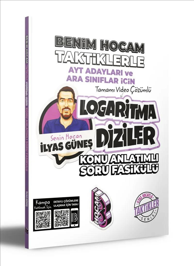 2024 AYT Adayları ve Ara Sınıflar İçin Taktiklerle Logaritma Diziler Konu Anlatımlı Soru Fasikülü