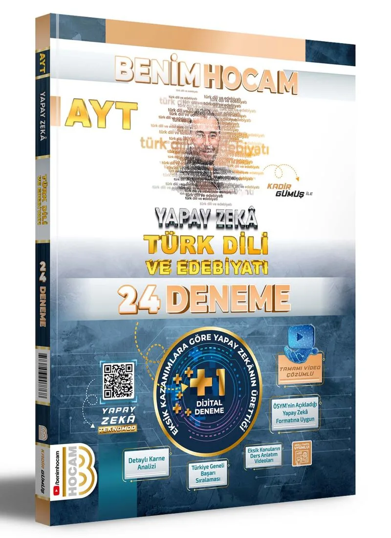 2024 AYT Yapay Zeka Türk Dili ve Edebiyatı 24 Deneme