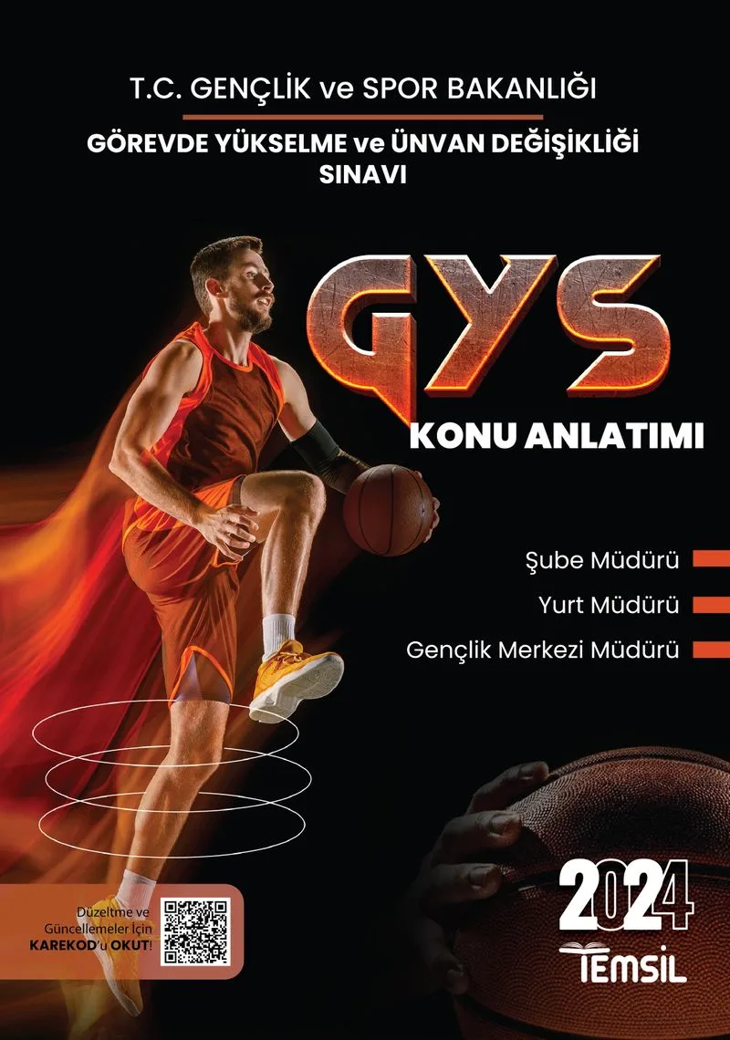 2024 Görevde Yükselme ve Ünvan Değişikliği Sınavı Şube Müdürü Yurt Müdürü Gençlik Merkezi Müdürü