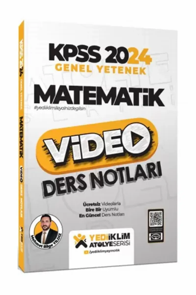 2024 KPSS Atölye Serisi Matemetik Video Ders Notları