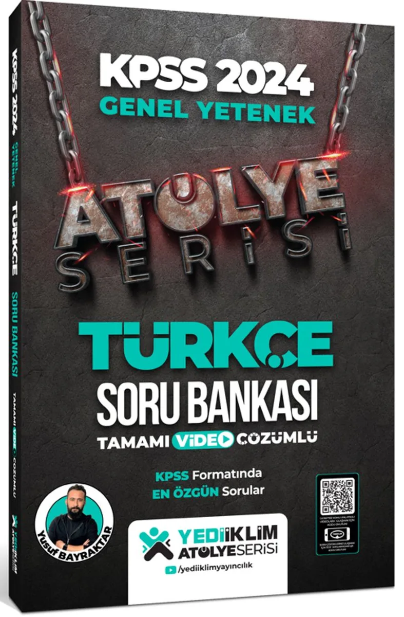 2024 KPSS Atölye Serisi Türkçe Tamamı Video Çözümlü Soru Bankası