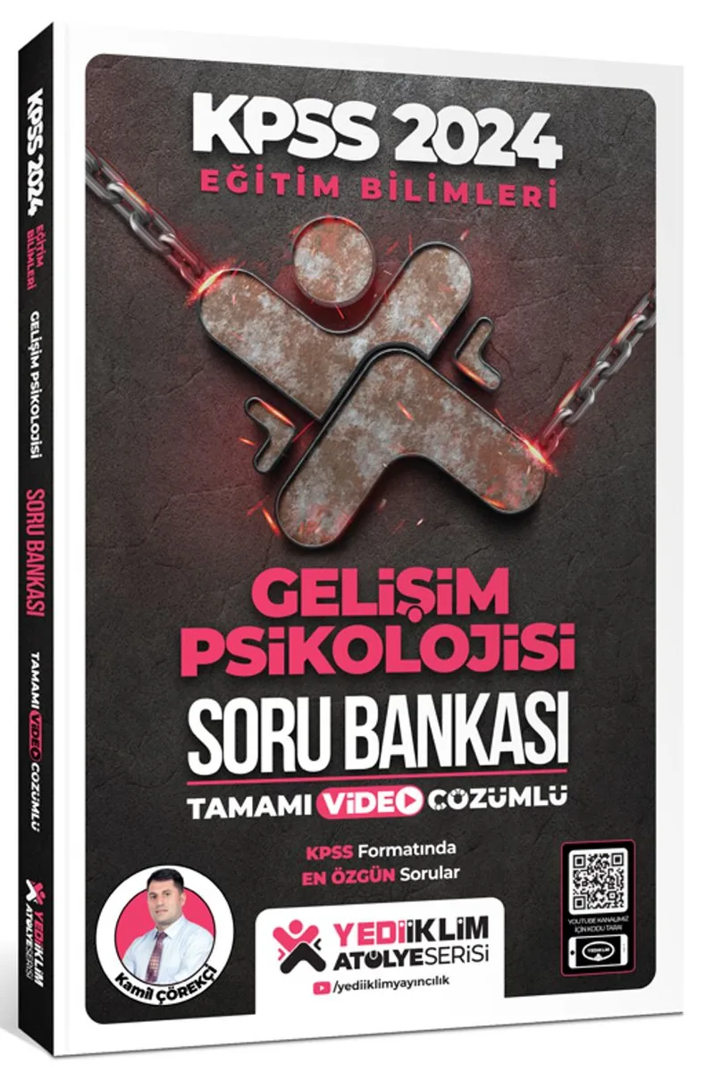 2024 KPSS Eğitim Bilimleri Atölye Serisi Gelişim Psikolojisi Tamamı Video Çözümlü Soru Bankası