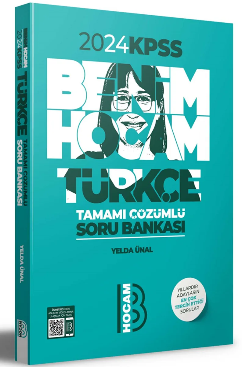 2024 KPSS Türkçe Tamamı Çözümlü Soru Bankası