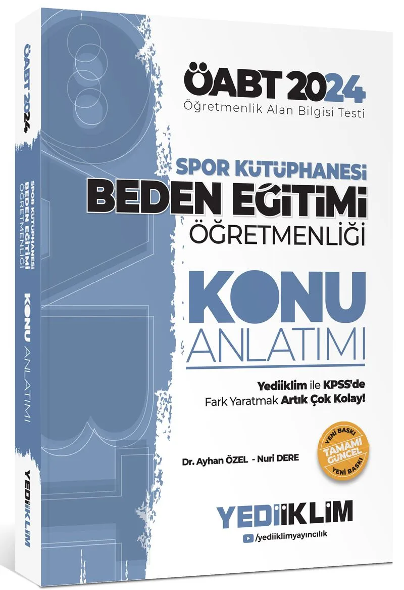2024 ÖABT Spor Kütüphanesi Beden Eğitimi Öğretmenliği Konu Anlatımı