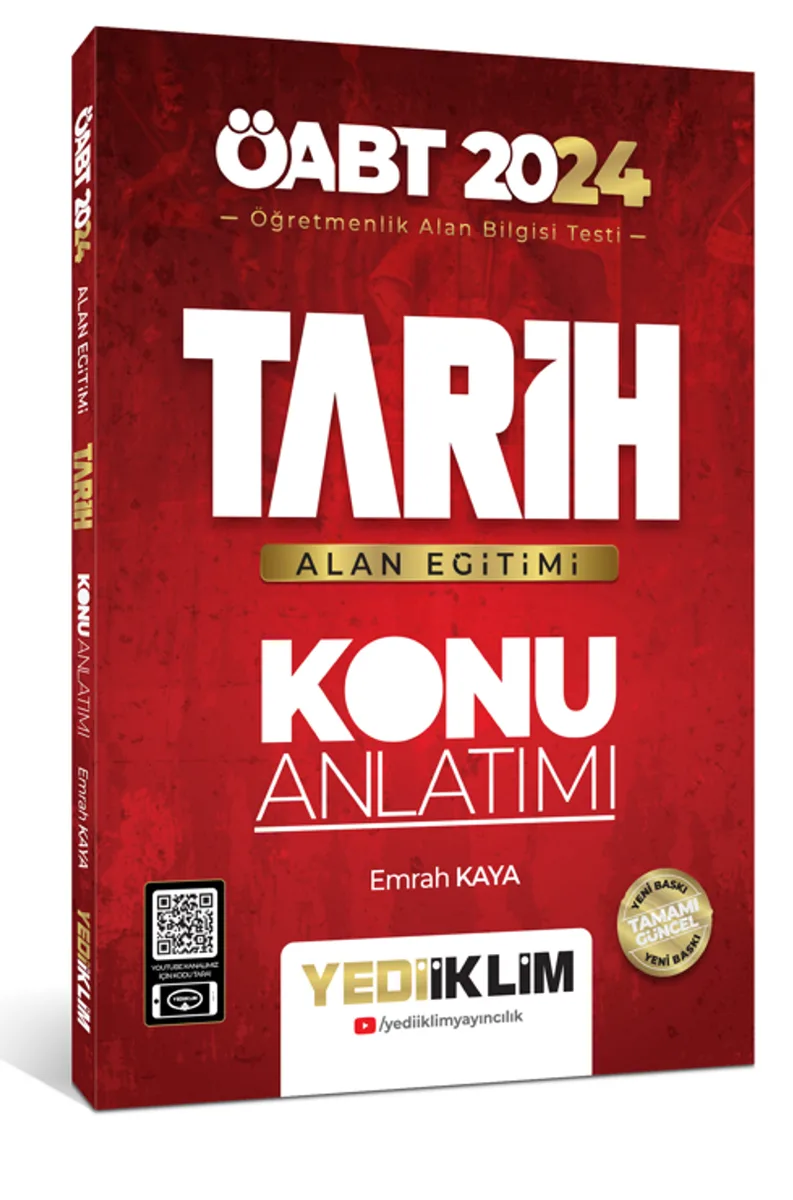 2024 ÖABT Tarih Alan Eğitimi Konu Anlatımı