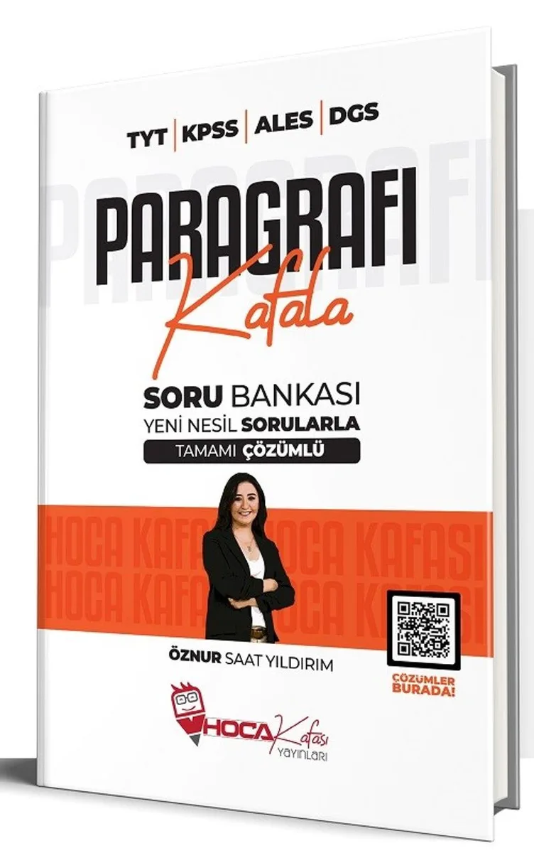 2024 TYT-KPSS-ALES-DGS Paragrafı Kafala Tamamı Çözümlü Soru Bankası