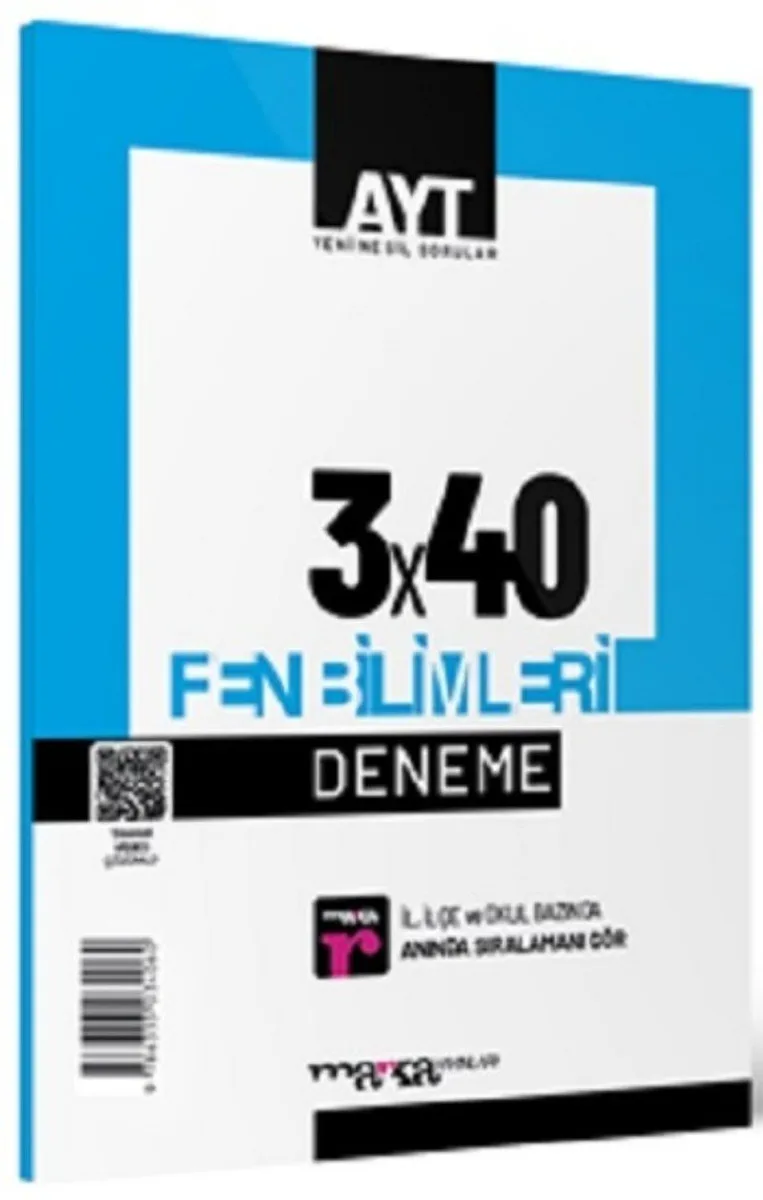 2025 AYT Fen Bilimleri 3x40 Deneme