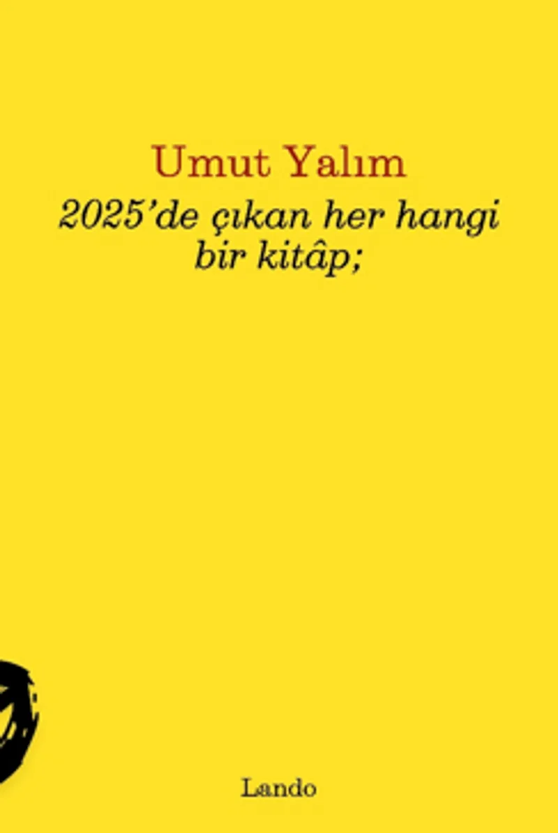 2025'de Çıkan Her Hangi Bir Kitap