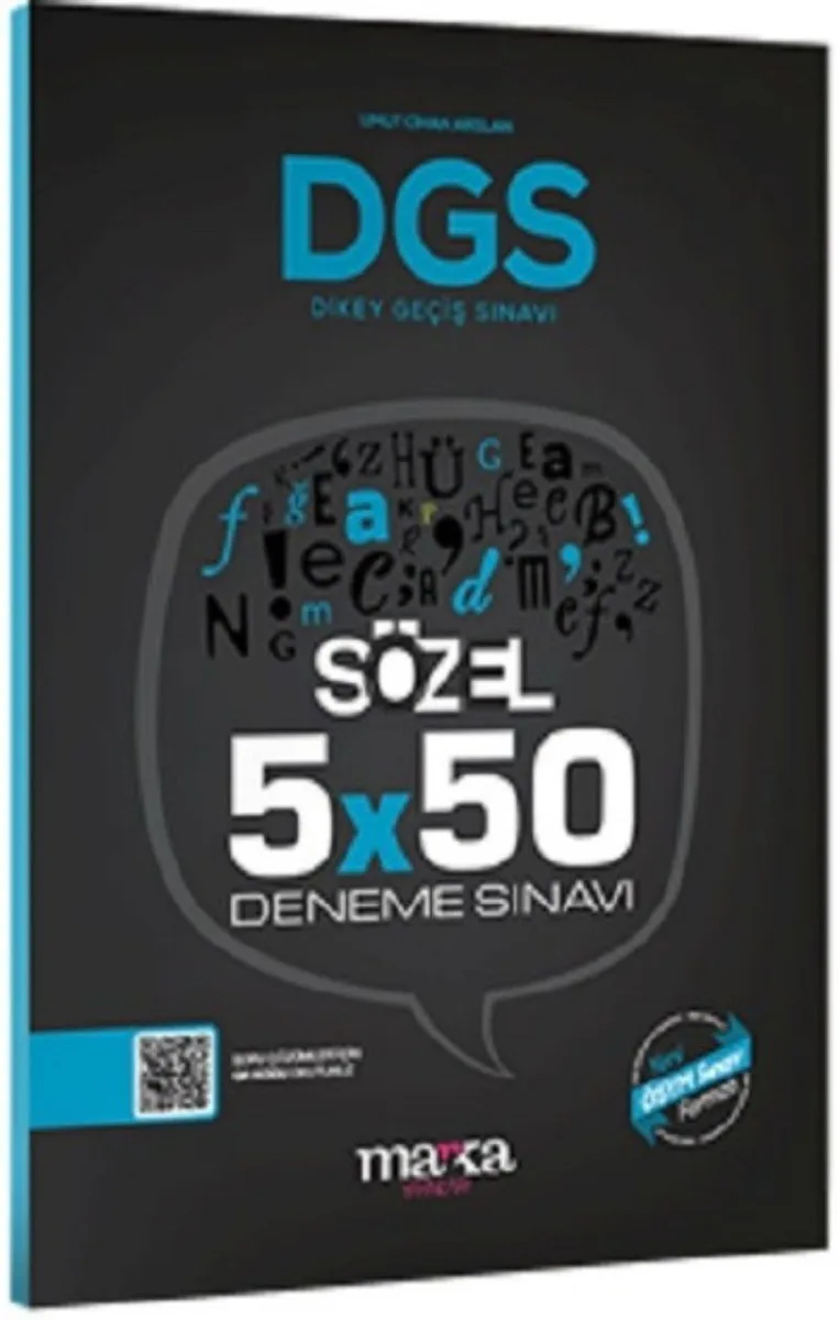 2025 DGS Sözel 5x50 Deneme Sınavı Tamamı PDF Çözümlü Açıklanan Yeni Müfredat