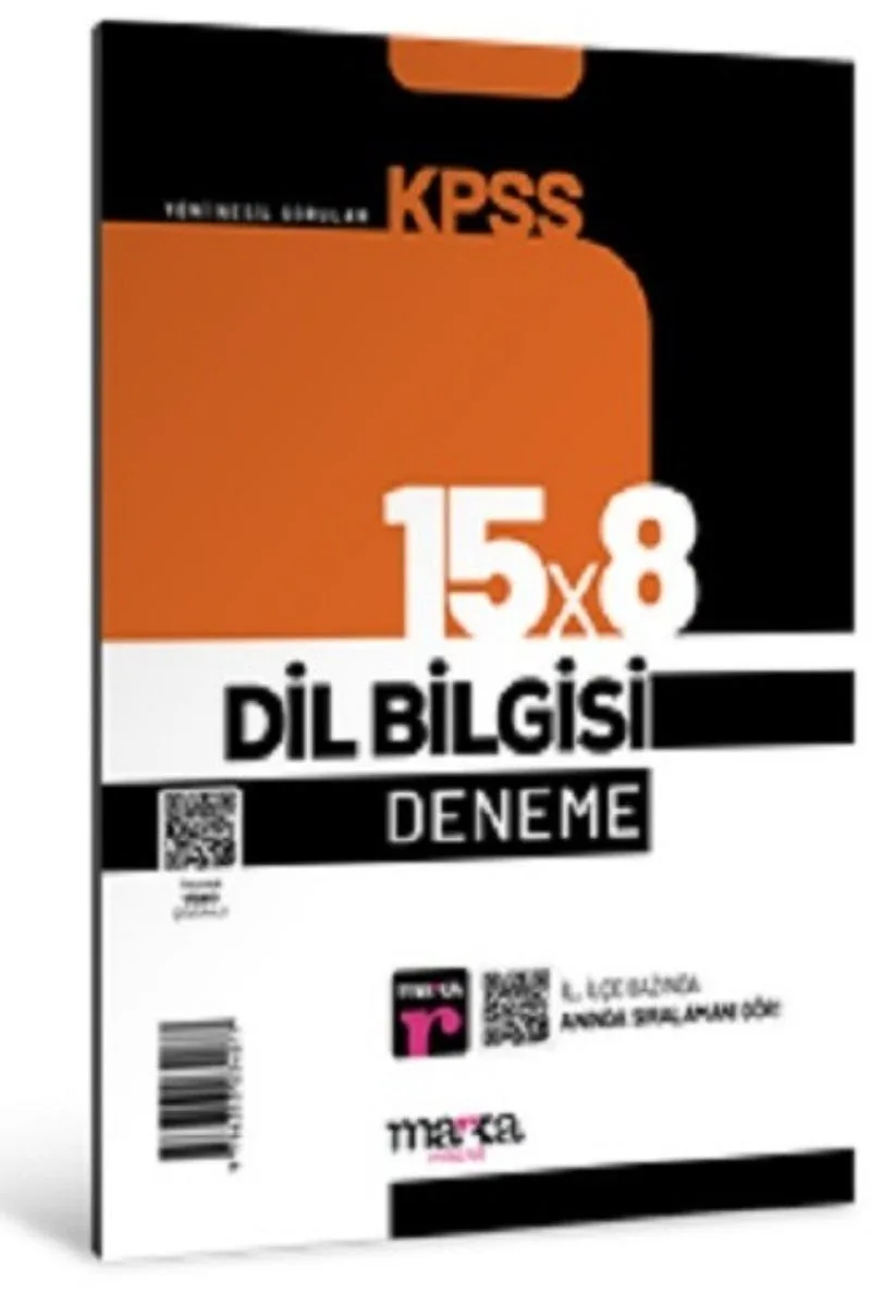 2025 KPSS Dil Bilgisi 15x8 Deneme Tamamı Video Çözümlü