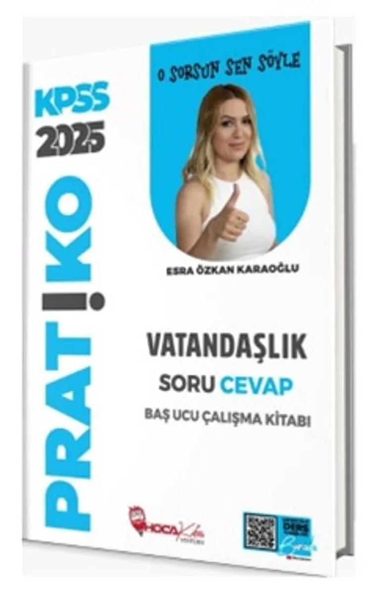 2025 KPSS Vatandaşlık Pratiko Soru Cevap Çalışma Kitabı