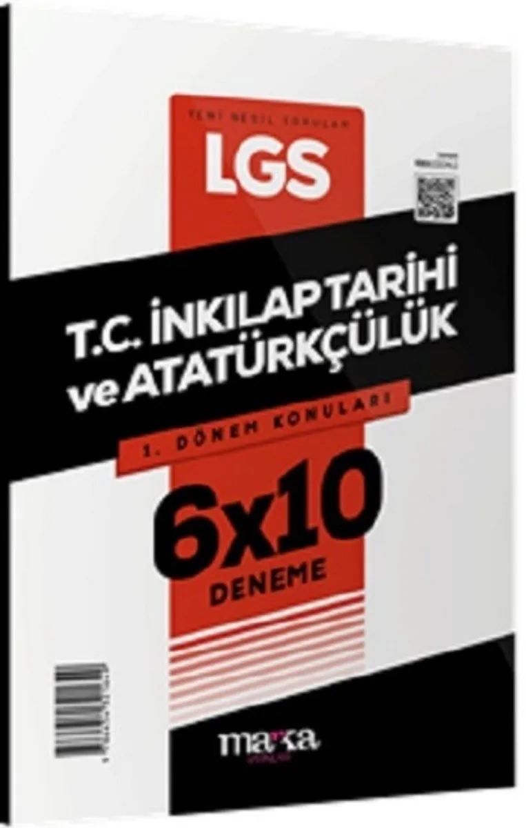 2025 LGS 1.Dönem Konuları T.C. İnkılap Tarihi ve Atatürkçülük 6 Deneme
