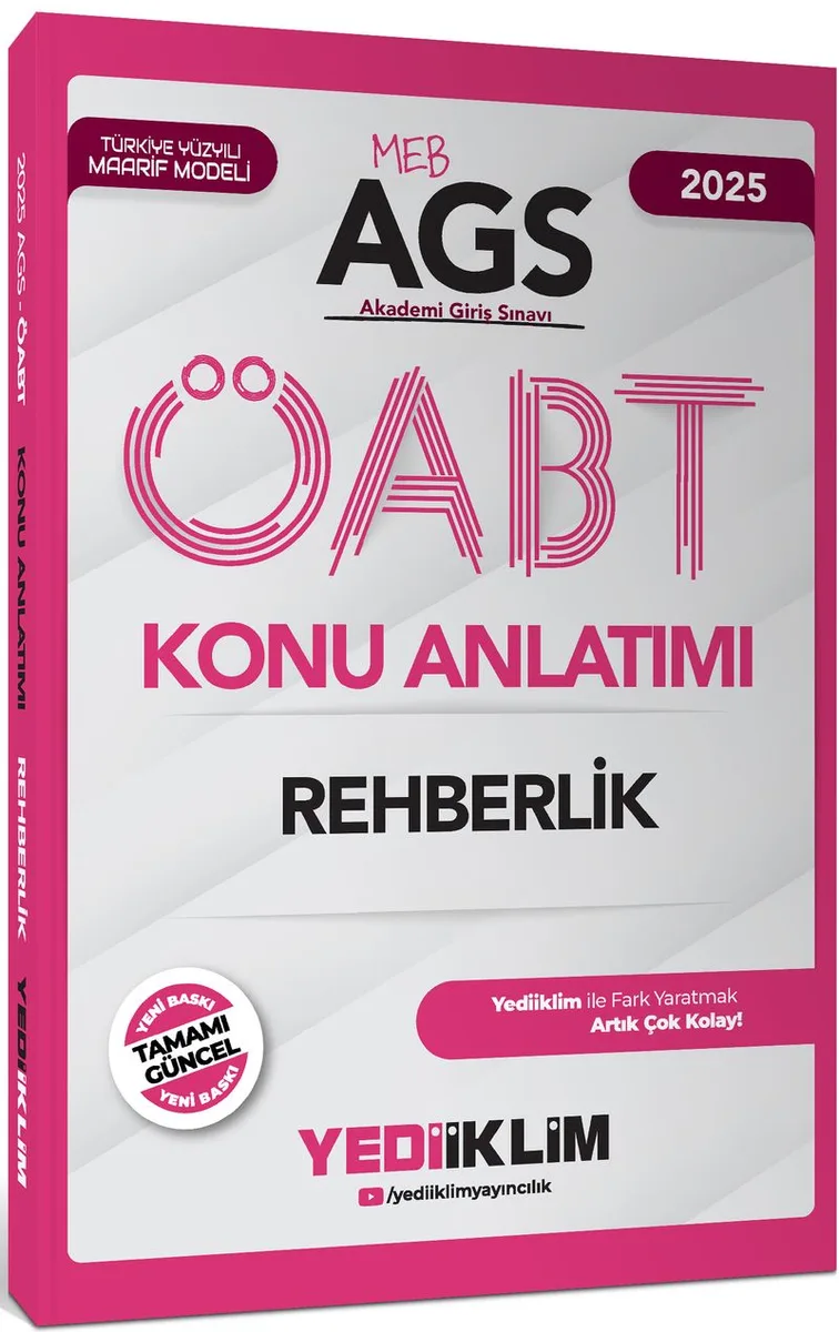 2025 MEB AGS ÖABT Rehberlik Konu Anlatımı