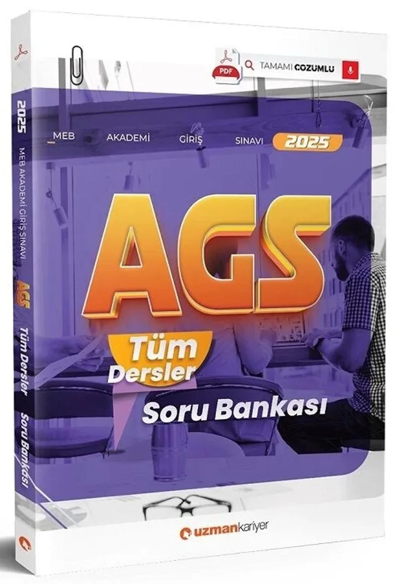 2025 MEB-AGS Tüm Dersler Soru Bankası Çözümlü