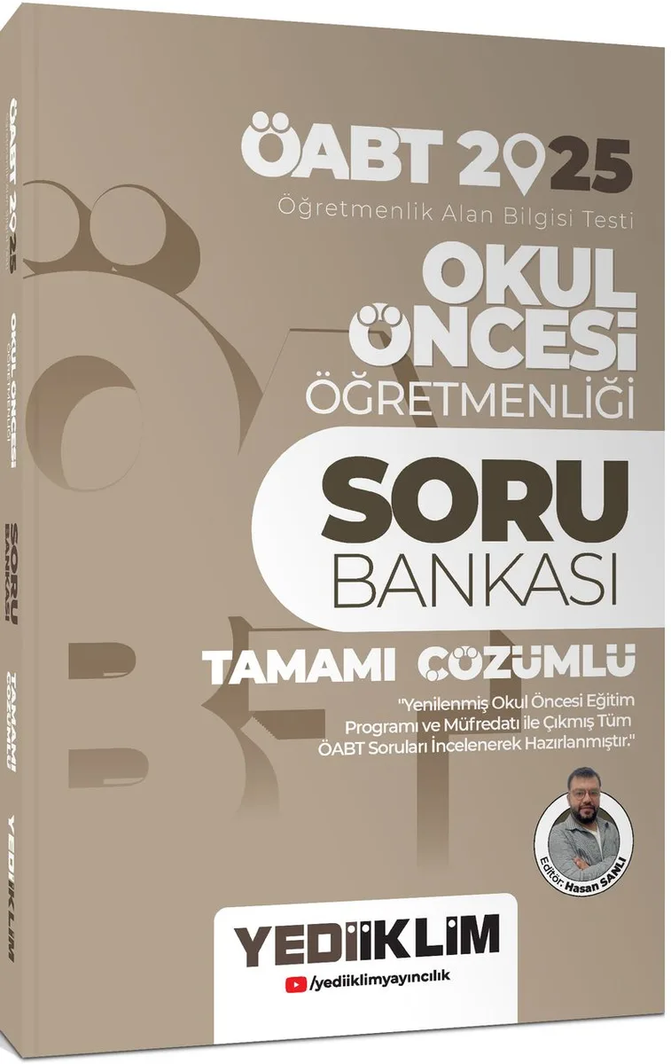 2025 ÖABT Okul Öncesi Öğretmenliği Tamamı Çözümlü Soru Bankası