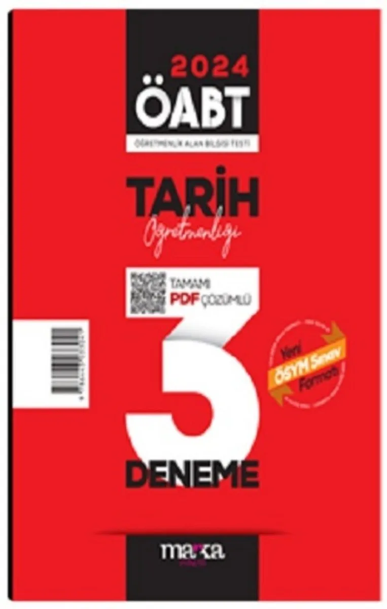2025 ÖABT Tarih Öğretmenliği Tamamı Çözümlü 3 Deneme