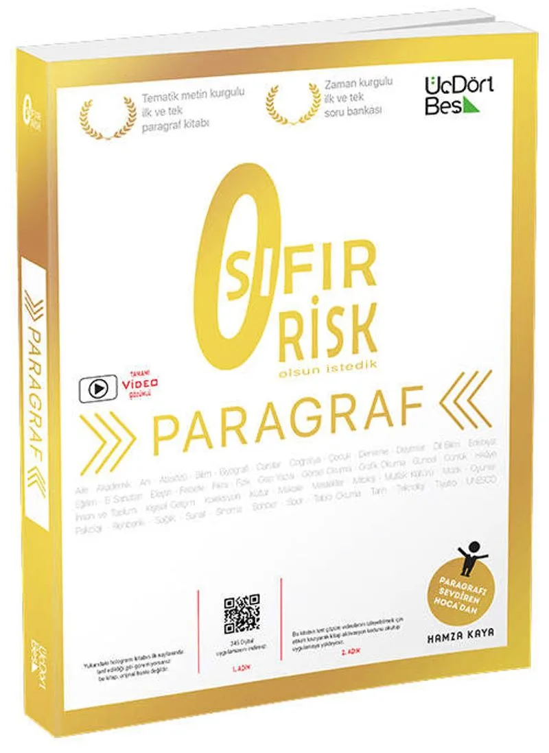 2025 Paragraf Sıfır Risk Soru Bankası