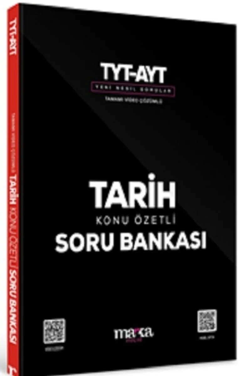 2025 TYT AYT Tarih Konu Özetli Yeni Nesil Soru Bankası Tamamı Video Çözümlü