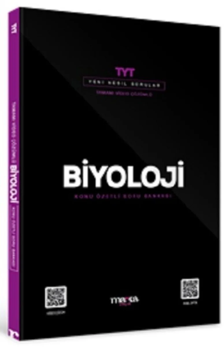 2025 TYT Biyoloji Konu Özetli Yeni Nesil Soru Bankası Tamamı Video Çözümlü