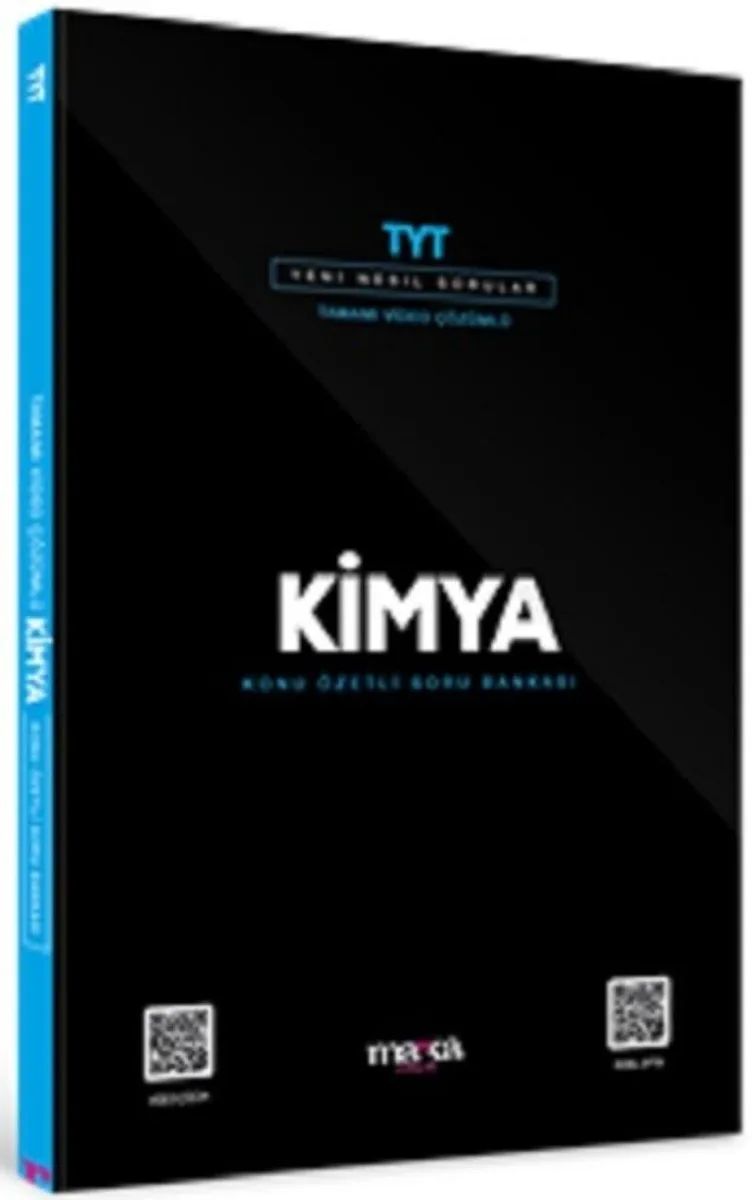 2025 TYT Kimya Konu Özetli Yeni Nesil Soru Bankası Tamamı Video Çözümlü