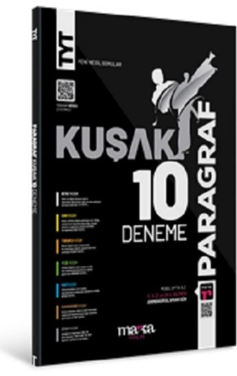 2025 TYT Paragraf Kuşak 10 Deneme Tamamı Video Çözümlü (Ciltli)