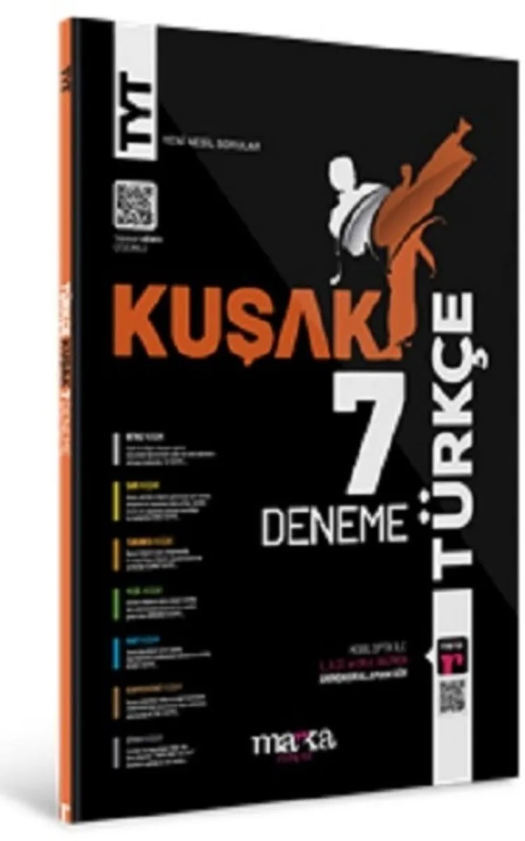 2025 TYT Türkçe Kolaydan Zora 7 Kuşak Deneme Tamamı Video Çözümlü (Ciltli)