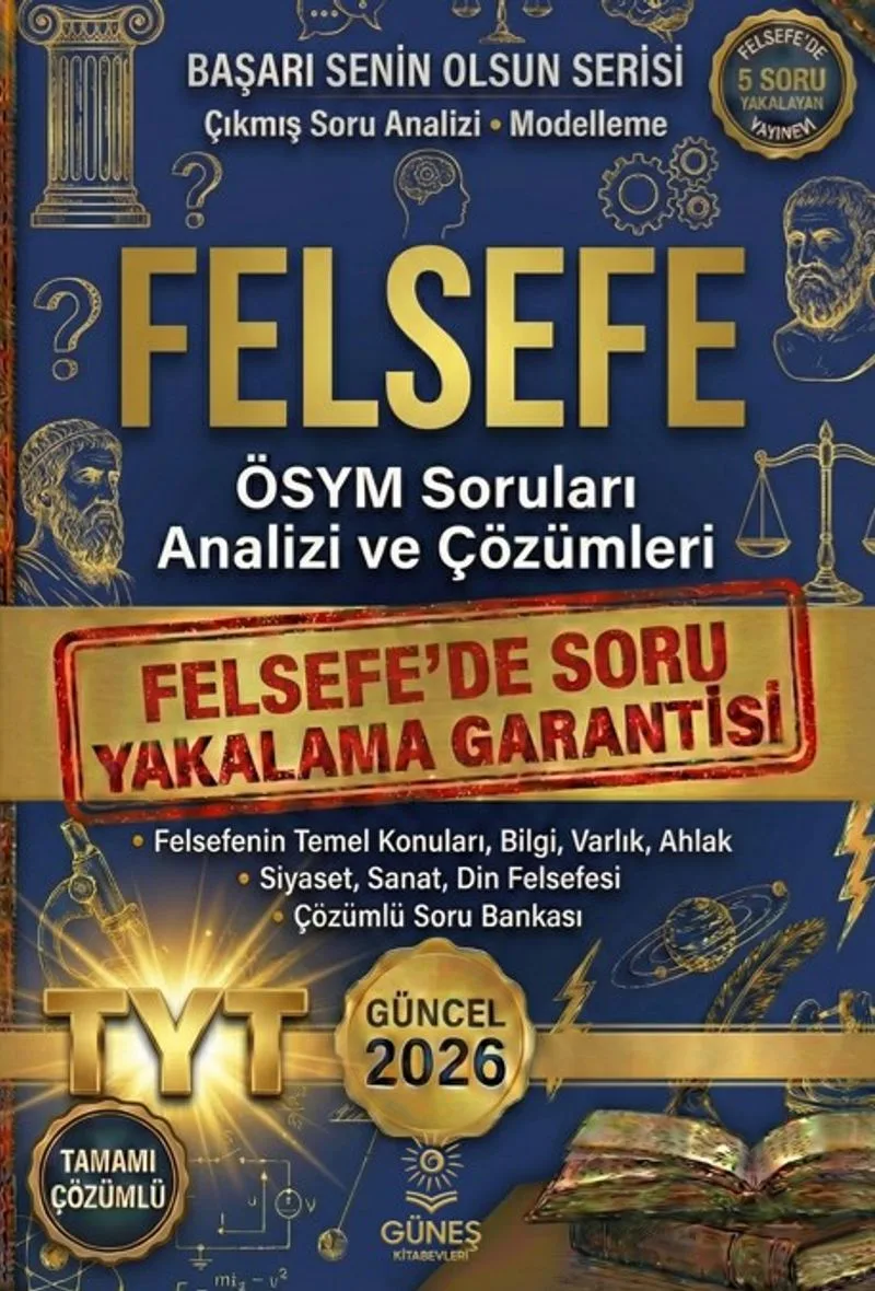 2026 Güncel Felsefe TYT-MSÜ-KPSS-DGS-ALES-AGS