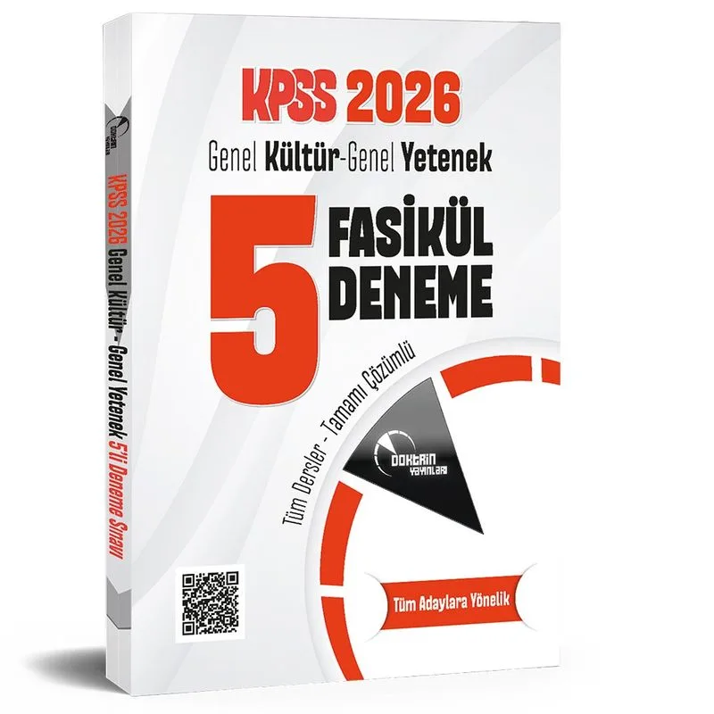 2026 KPSS 5 Fasikül Deneme (Tamamı Çözümlü)