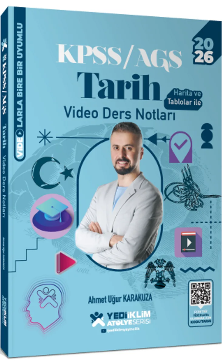 2026 KPSS AGS Atölye Serisi Genel Kültür Tarih Video Ders Notları