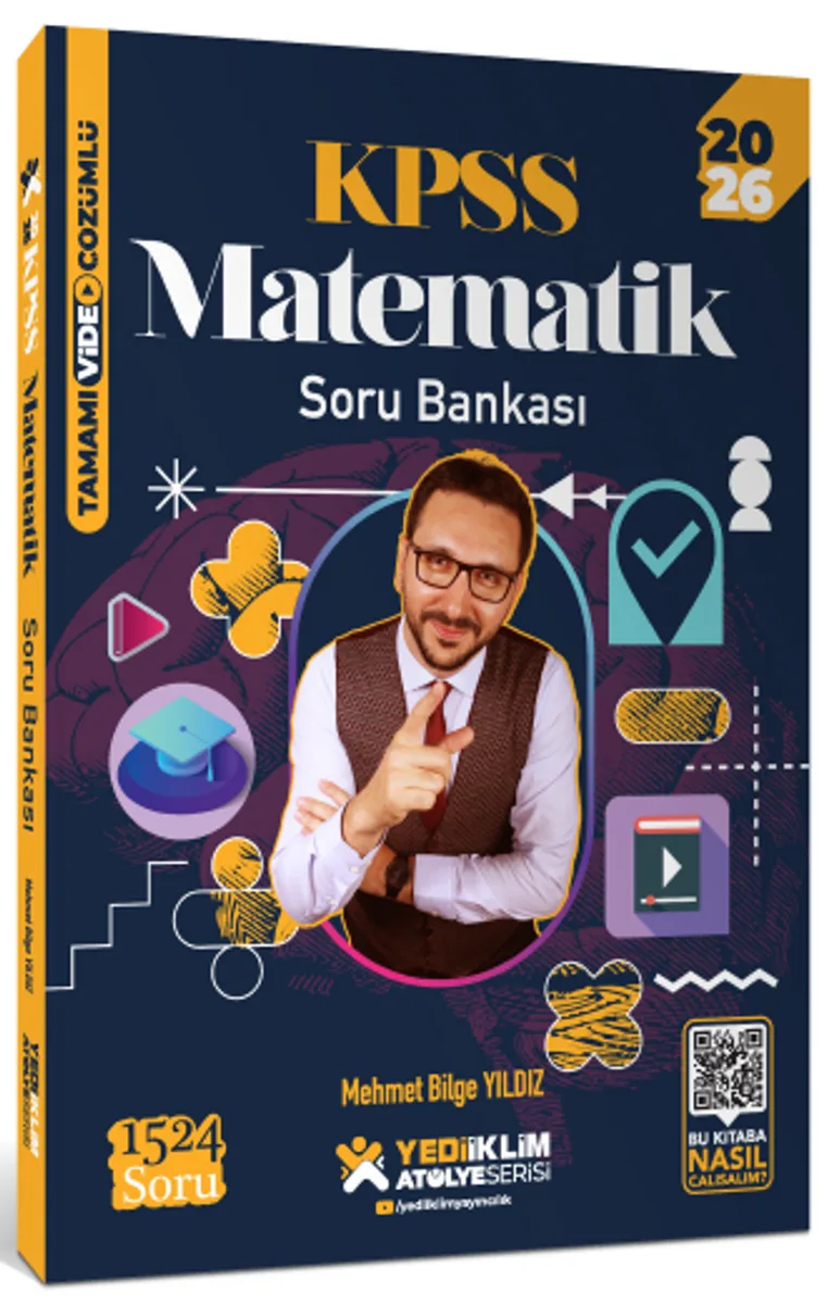2026 KPSS Atölye Serisi Genel Yetenek Matematik Tamamı Video Çözümlü Soru Bankası