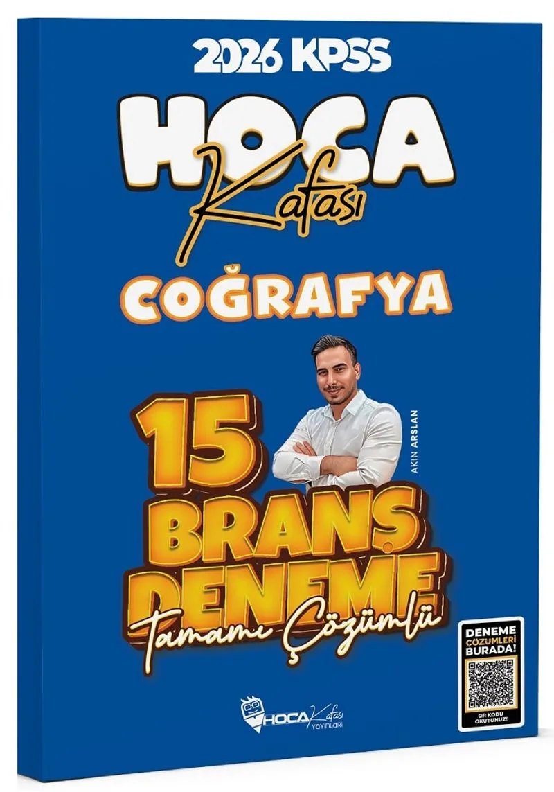 2026 KPSS Coğrafya 15 Deneme Çözümlü