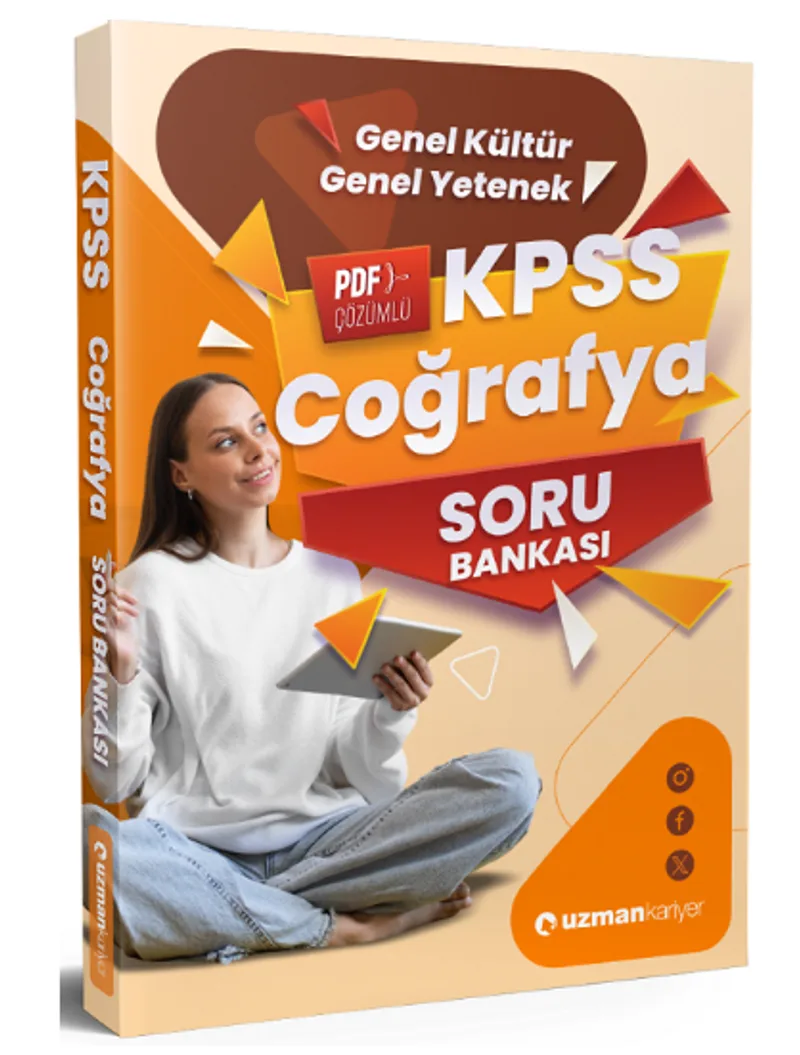 2026 KPSS Coğrafya Soru Bankası Çözümlü