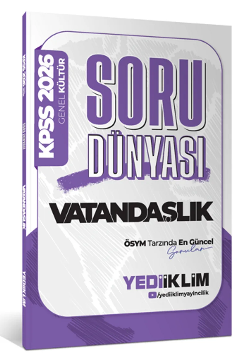 2026 KPSS Genel Kültür Vatandaşlık Soru Dünyası