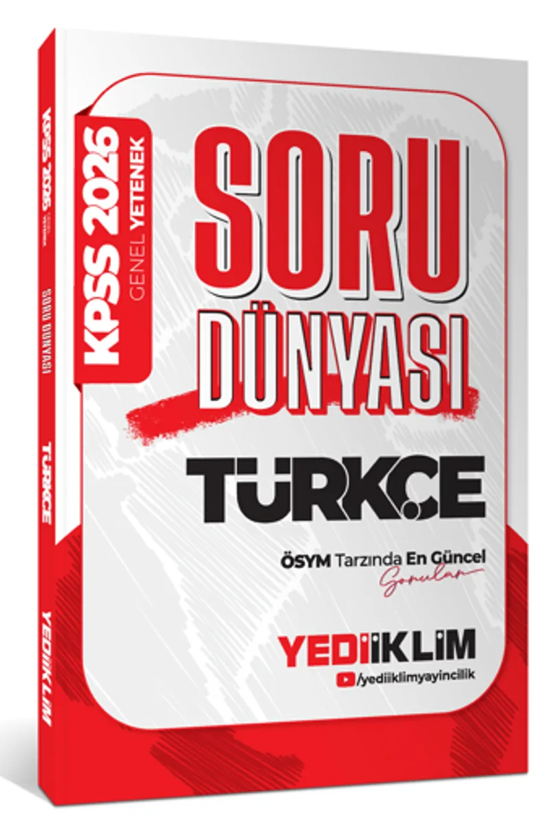 2026 KPSS Genel Yetenek Türkçe Soru Dünyası