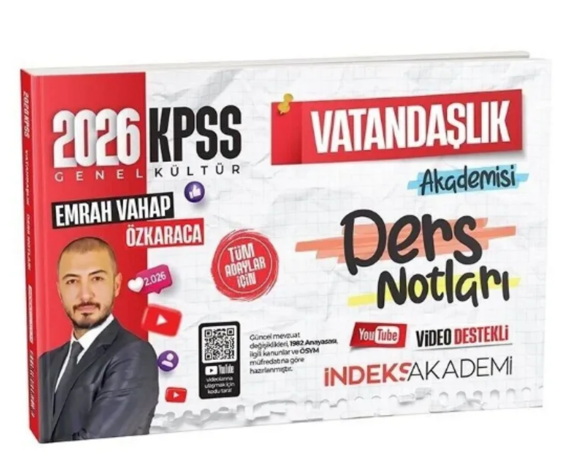 2026 KPSS Vatandaşlık Akademisi Video Ders Notları