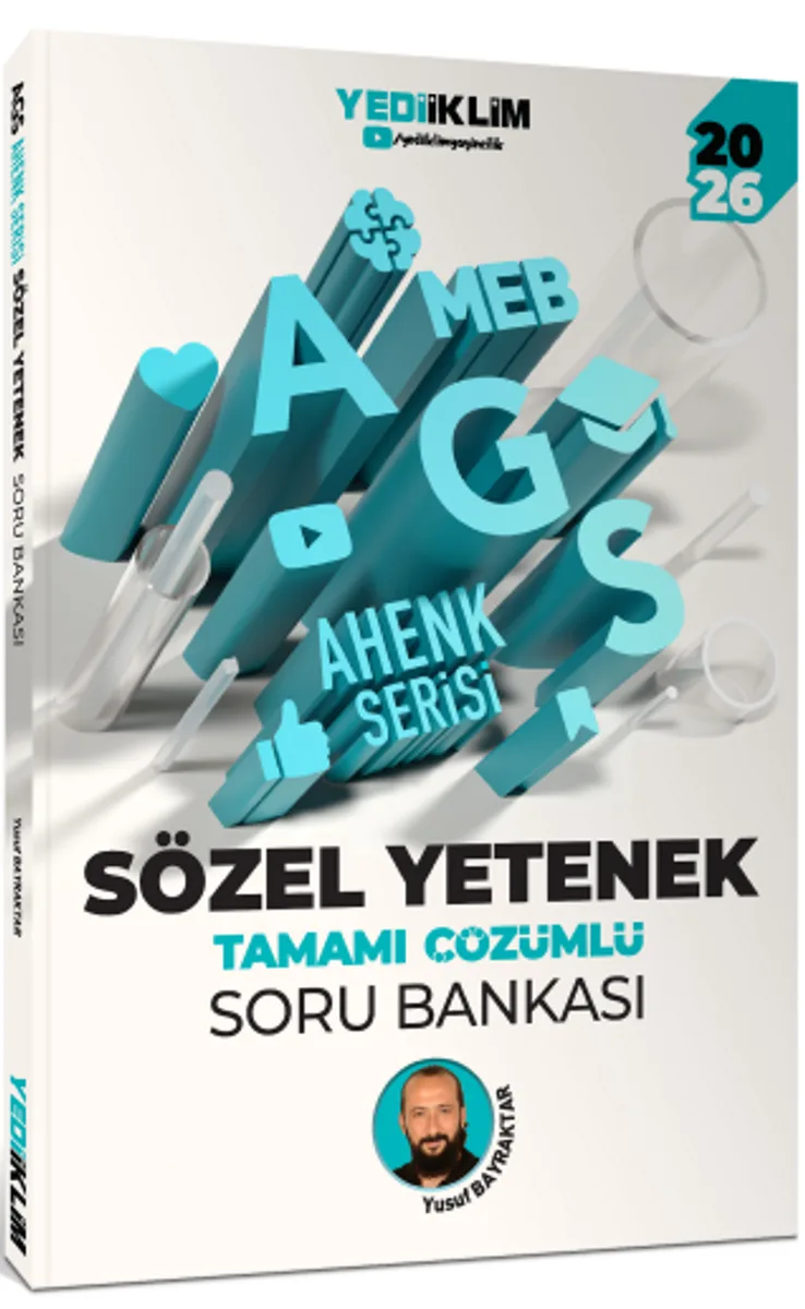 2026 MEB AGS Ahenk Serisi Sözel Yetenek Tamamı Çözümlü Soru Bankası