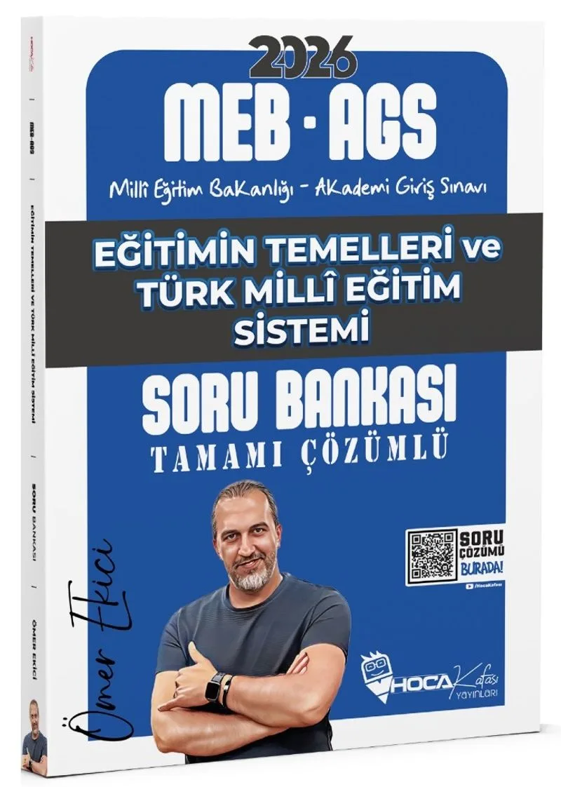 2026 MEB-AGS Eğitimin Temelleri ve Türk Milli Eğitim Sistemi Soru Bankası Çözümlü