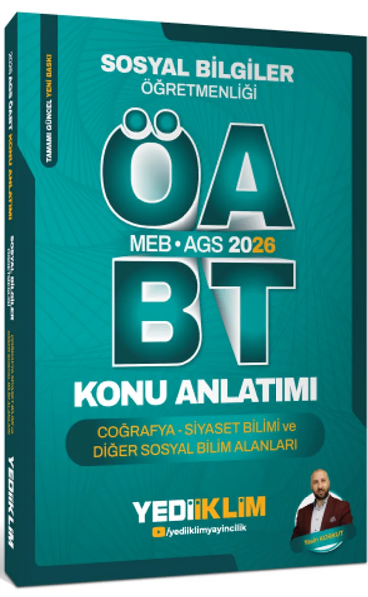 2026 MEB AGS ÖABT Sosyal Bilgiler Öğretmenliği Coğrafya Siyaset Bilimi ve Diğer Sosyal Bilim Alanları Konu Anlatımı
