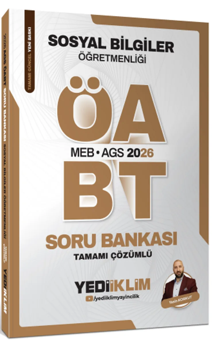2026 MEB AGS ÖABT Sosyal Bilgiler Öğretmenliği Tamamı Çözümlü Soru Bankası