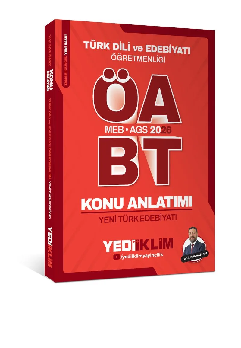 2026 MEB AGS ÖABT Türk Dili ve Edebiyatı Öğretmenliği Yeni Türk Edebiyatı Konu Anlatımı
