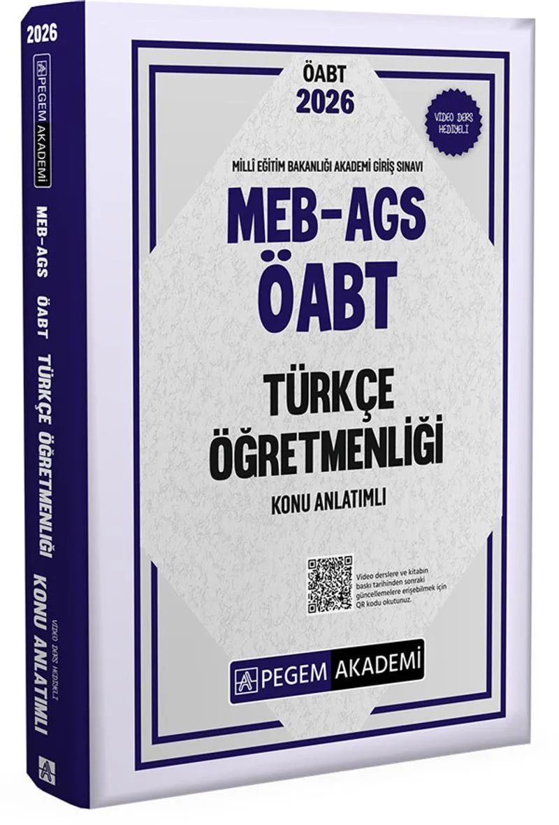2026 MEB AGS ÖABT Türkçe Öğretmenliği Konu Anlatımlı