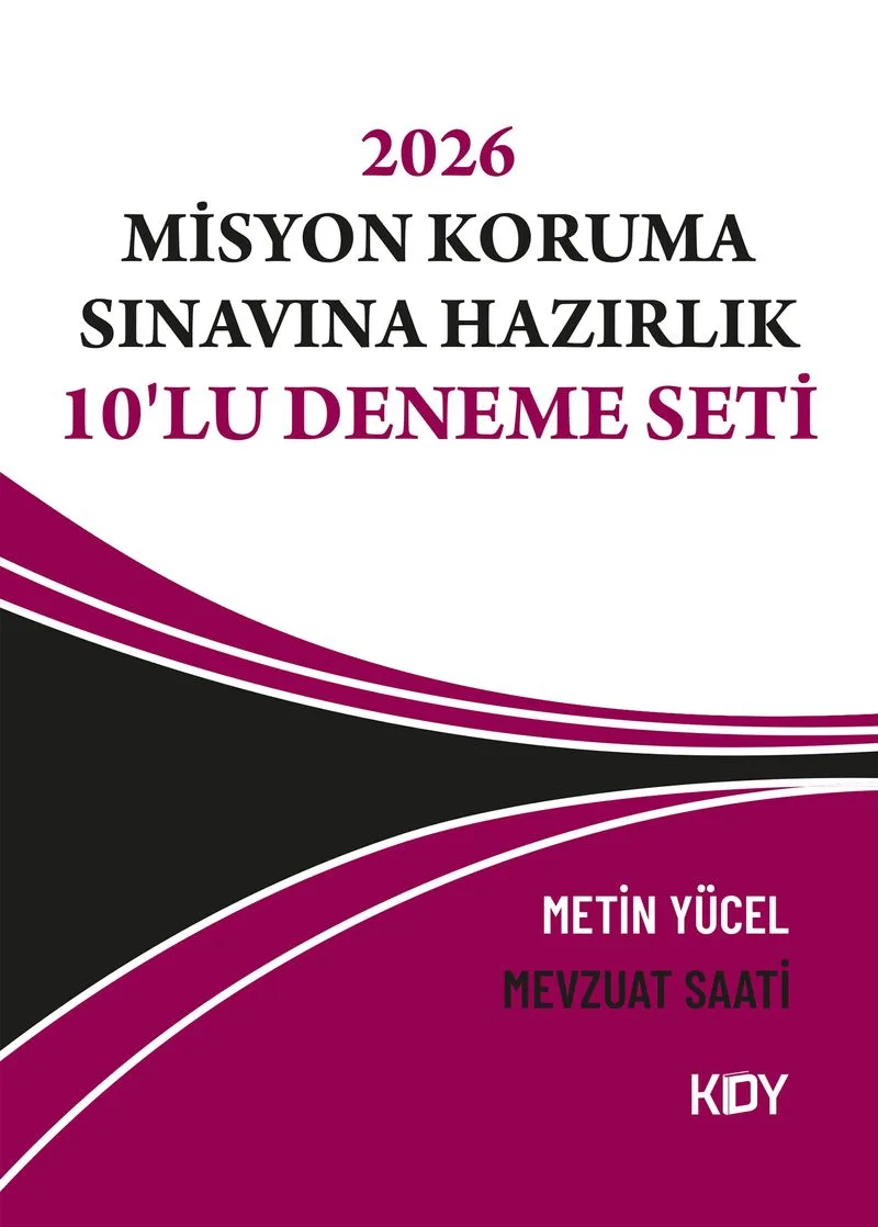 2026 Misyon Koruma Sınavına Hazırlık