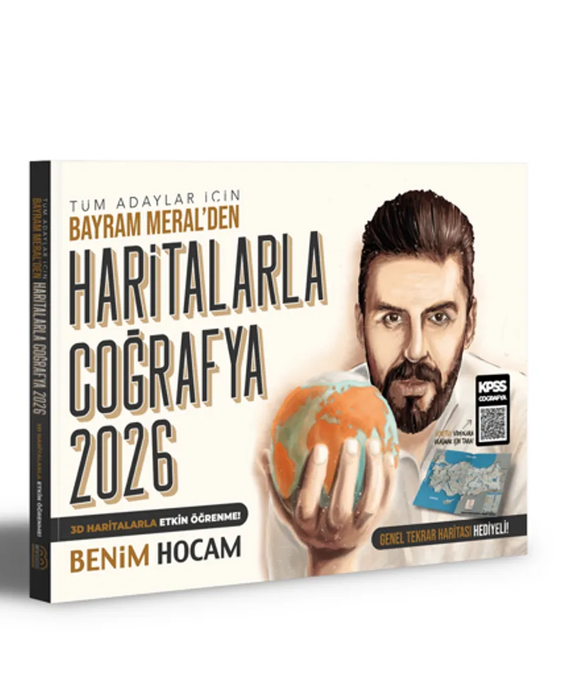 2026 Tüm Adaylar İçin Haritalarla Coğrafya Konu Anlatımı